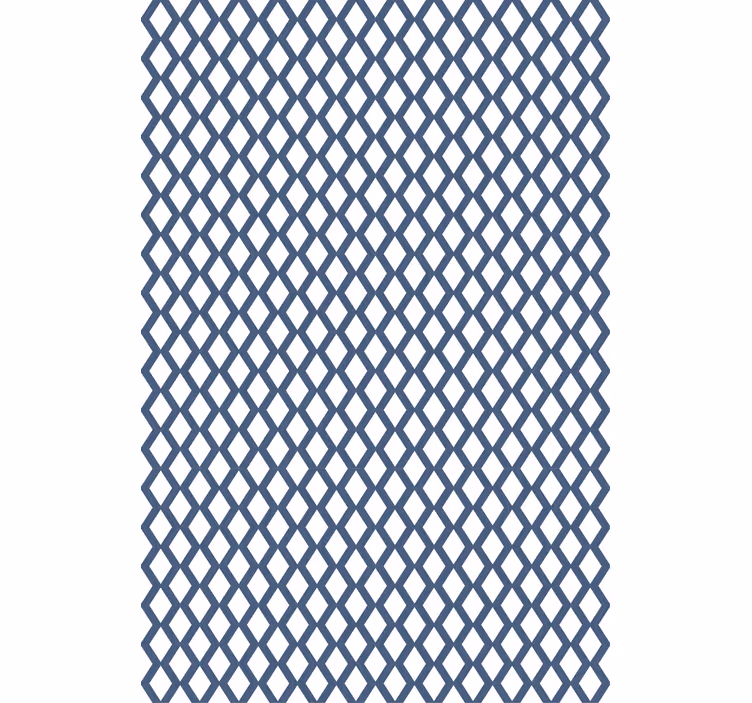 Pattern roller blind geometric lattice design - TenStickers