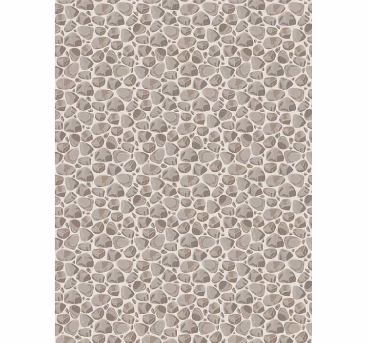 Pattern roller blind stone pebble design - TenStickers