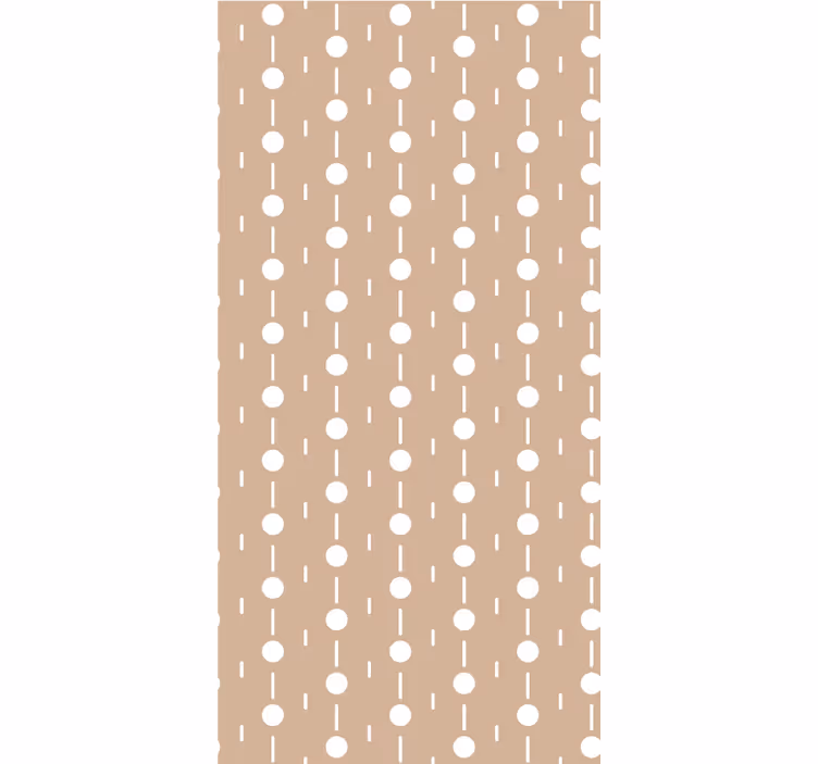 Pattern roller blind geometric dot design - TenStickers