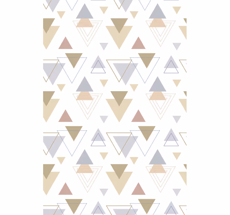 Geometric Triangle Theme modern blind - TenStickers