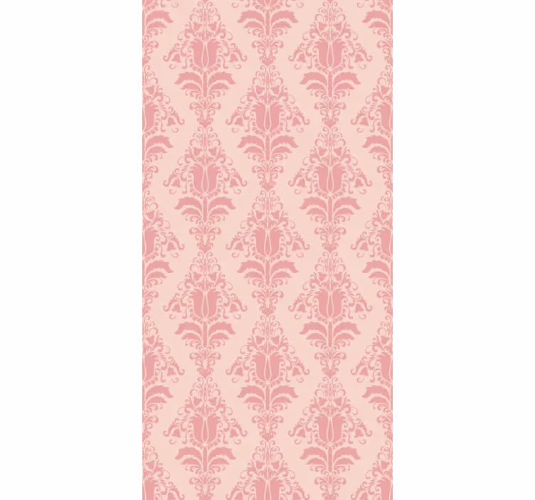 Elegant blind with pink elegant pattern - TenStickers