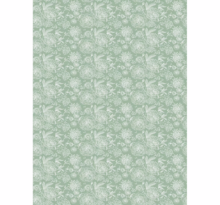 Delicate Plant Elements blind flowers and plants - TenStickers