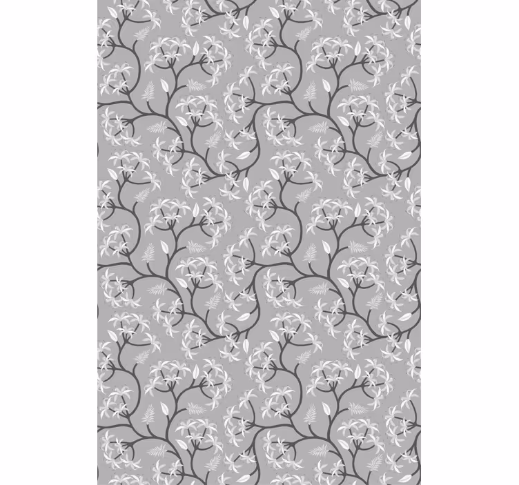 Elegant Floral Branches blind flowers and plants - TenStickers