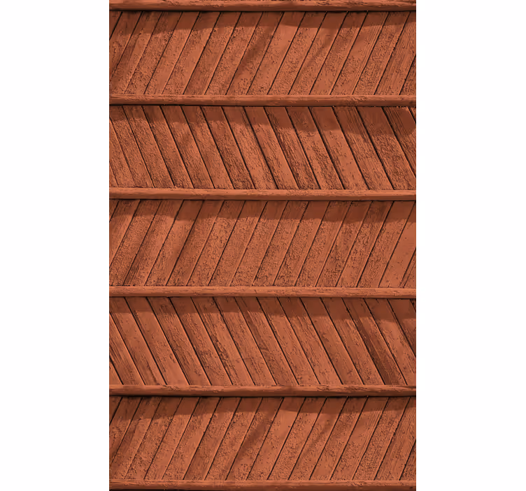 Pattern roller blind herringbone wood design - TenStickers