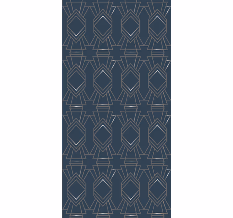 GEOMETRIC SHAPES PATTERN modern blind - TenStickers