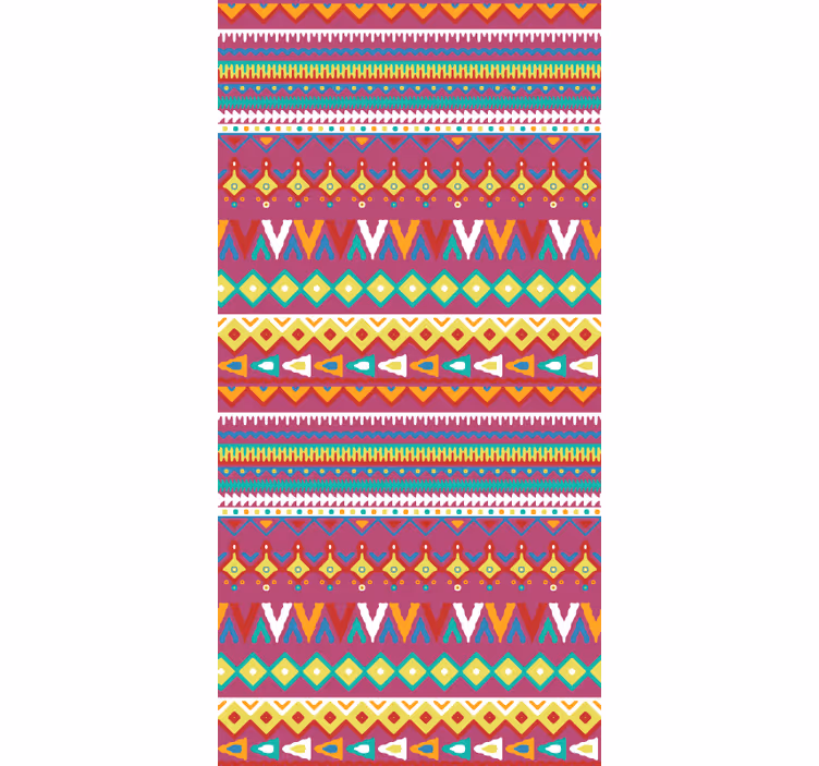 Aztec tribal patterns roller blind - TenStickers