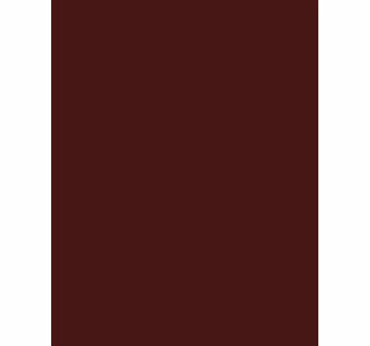 Dark Siena Land plain roller blinds - TenStickers