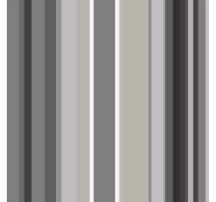 Stripy gray pattern Elegant blind - TenStickers