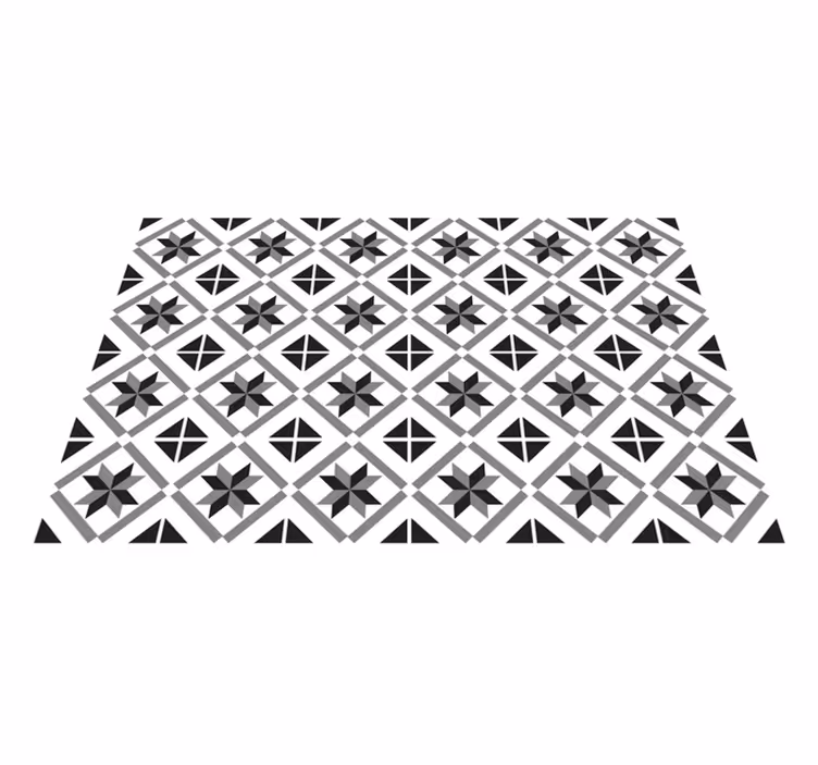 Cement tiles original placemats - TenStickers
