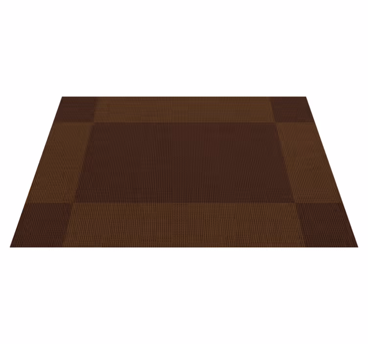 Textured placemats textured brown surface - TenStickers