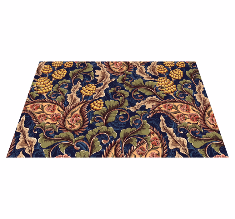 Original placemats floral artistry design - TenStickers