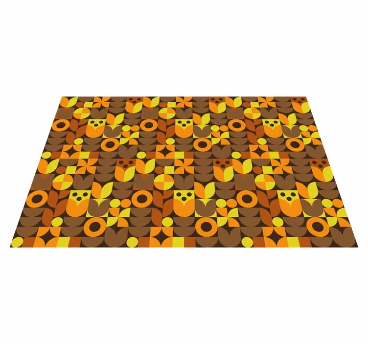 Original placemats in vibrant geometric designs - TenStickers