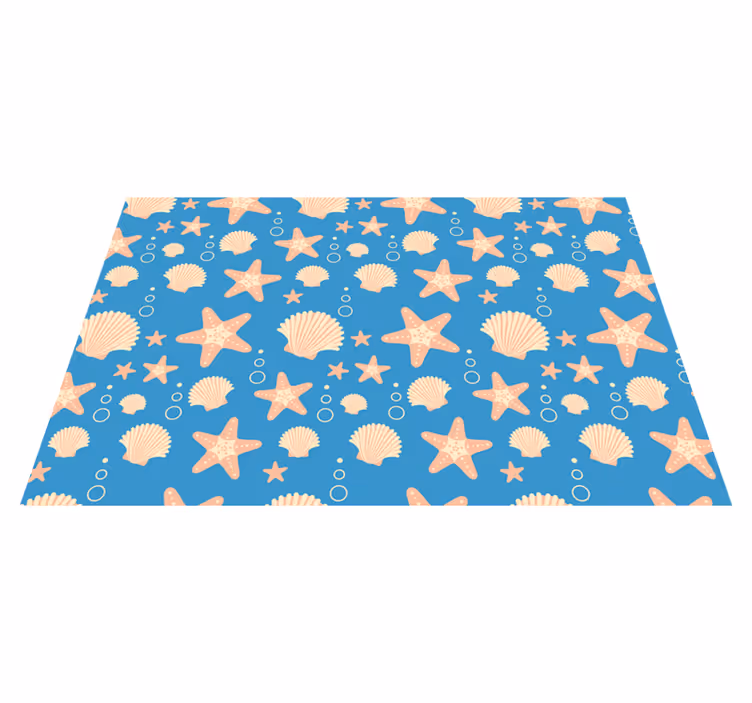 Original placemats nautical shell designs - TenStickers