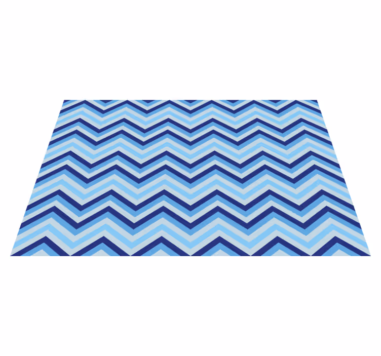 Textured placemats chevron pattern surface - TenStickers