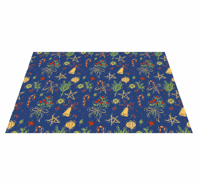 Christmas placemats for a festive table setting - TenStickers