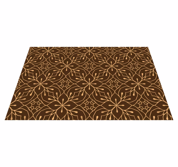 Textured placemats inspired by graceful blossoms - TenStickers
