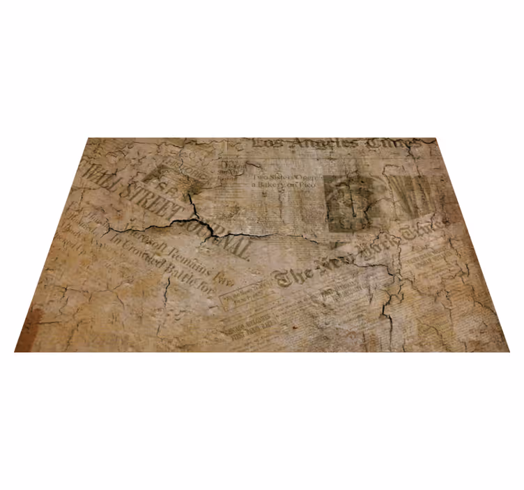 Textured placemats with cracked paper finish - TenStickers