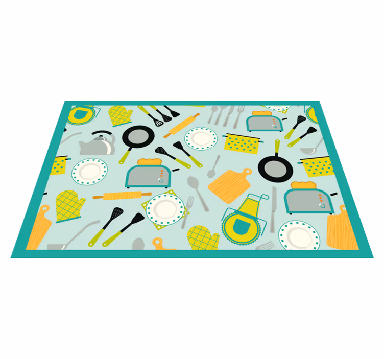 Kitchen utensiles original placemats - TenStickers
