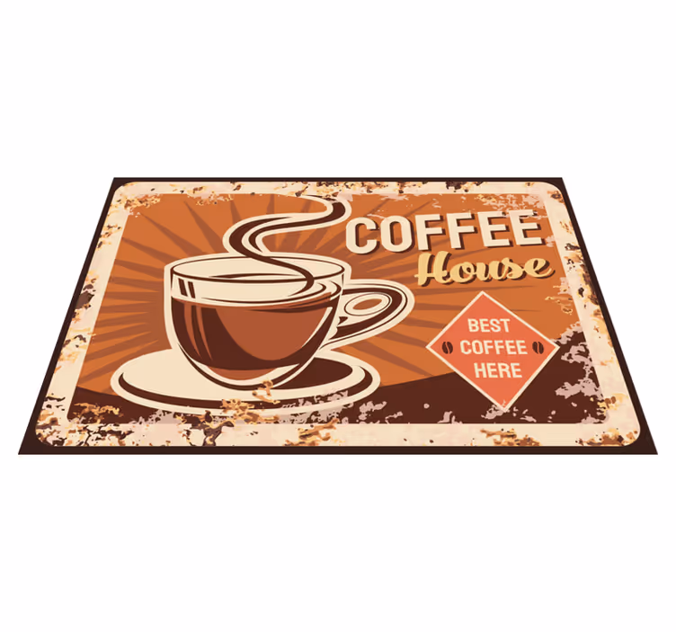 Quote placemats coffee house wisdom - TenStickers