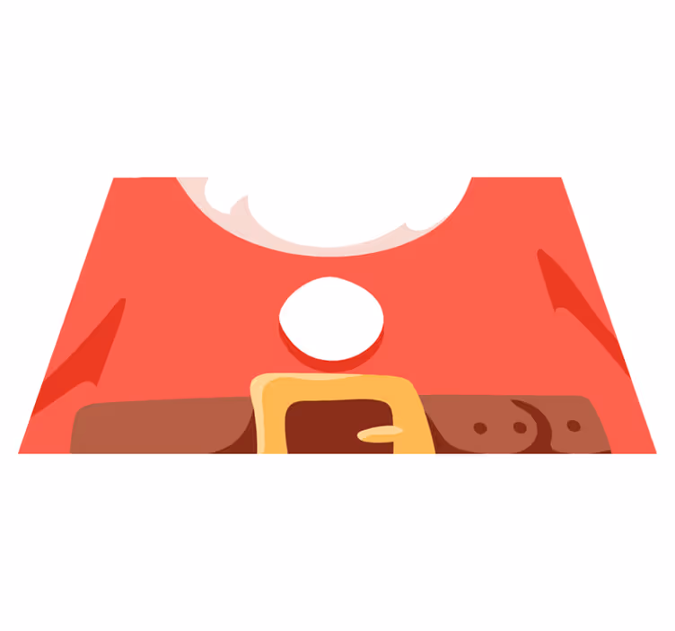 Christmas placemats santa claus t-shirt - TenStickers