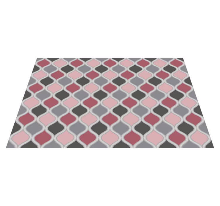 Textured placemats colorful patterned design - TenStickers