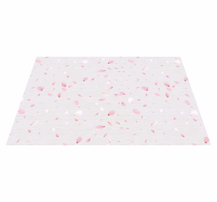 Textured placemats with petal pattern design - TenStickers