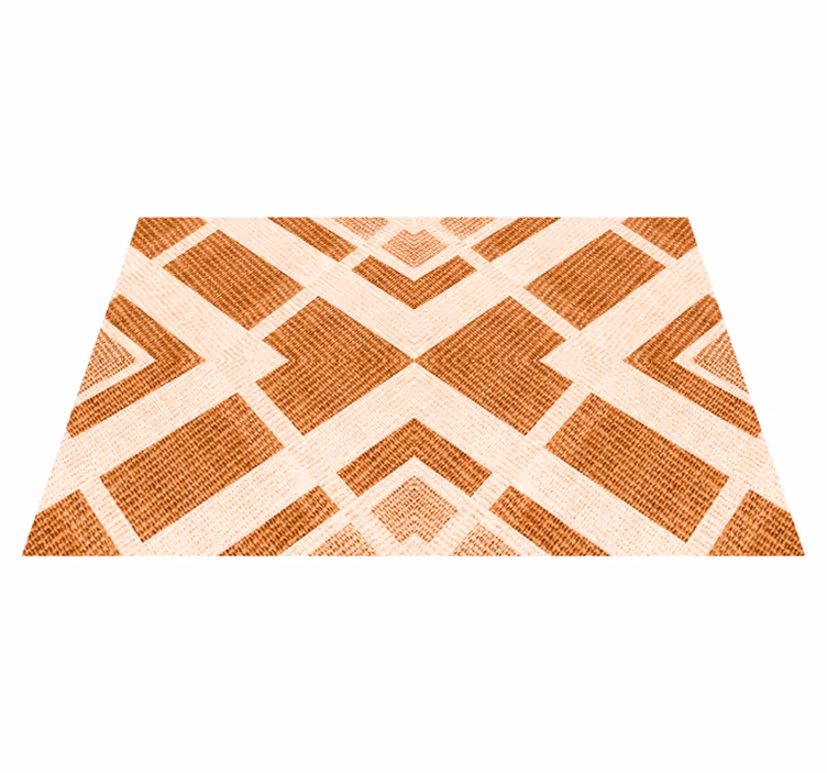 Textured placemats with geometric pattern design - TenStickers
