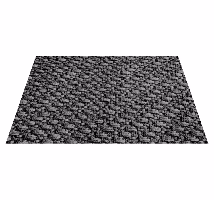 Textured placemats with woven surface design - TenStickers