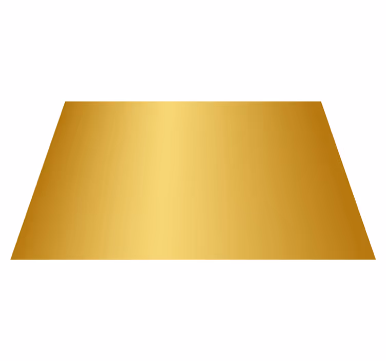 Modern placemats with golden gradient finish - TenStickers