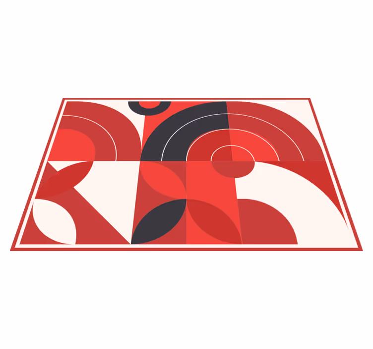 Modern placemats in vibrant geometric designs - TenStickers