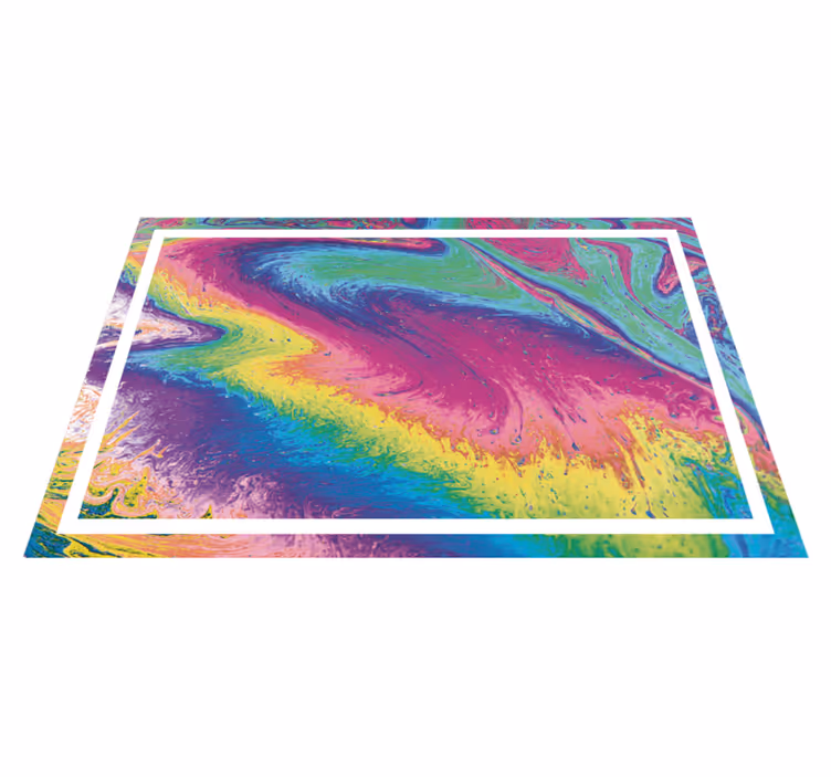 Original placemats vibrant abstract design - TenStickers