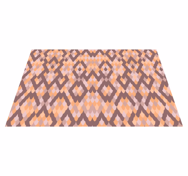 Textured placemats with geometric diamond patterns - TenStickers