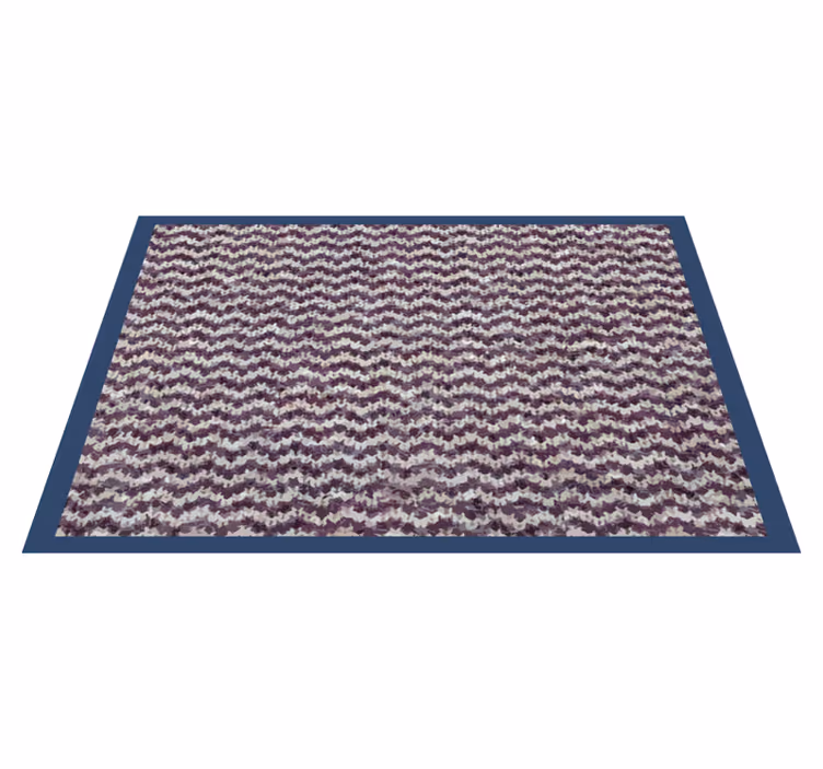 Textured placemats in a purple surface design - TenStickers