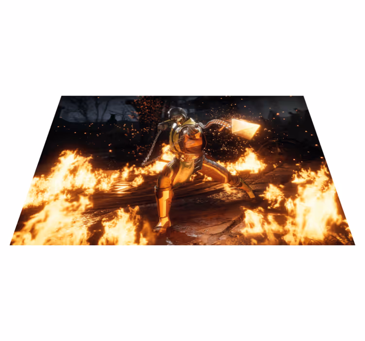 Original placemats with intense character design - TenStickers