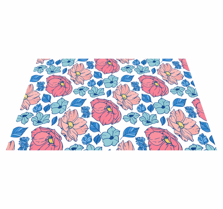Original placemats with botanical art design - TenStickers