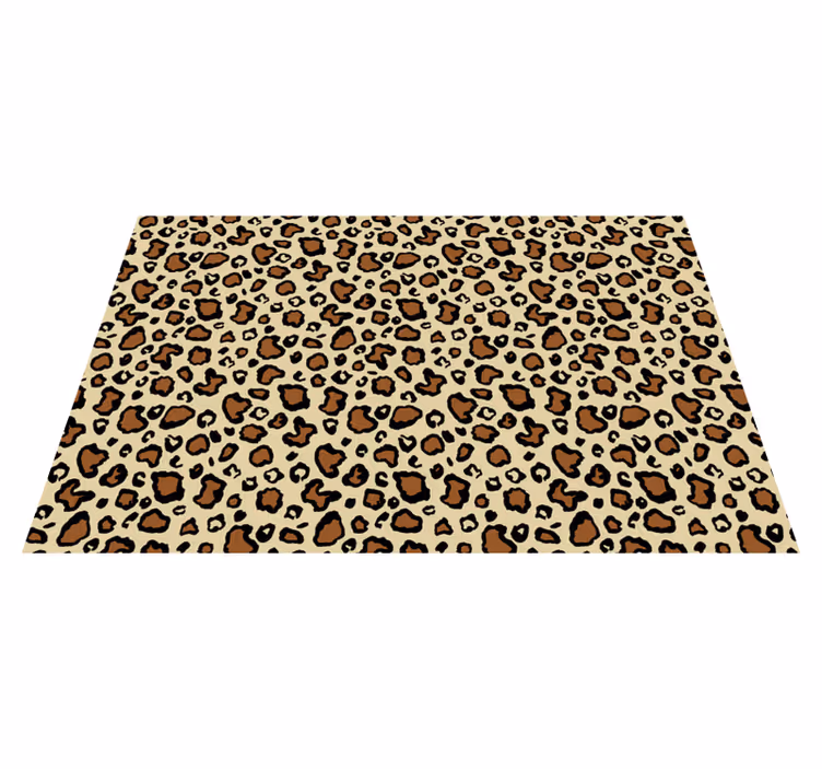 Textured placemats in leopard print design - TenStickers