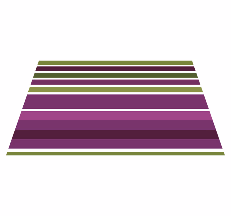 Textured placemats with striped design - TenStickers