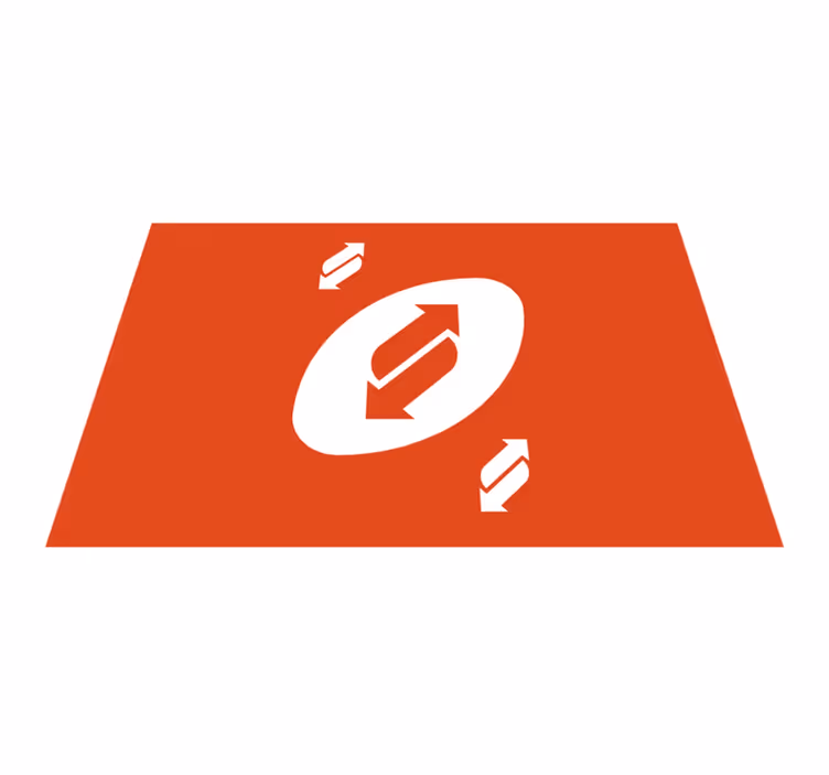 Original placemats dynamic arrow design - TenStickers