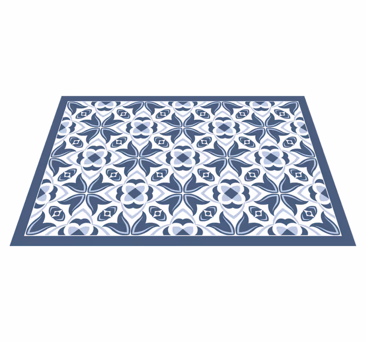 Textured placemats with elegant botanical design - TenStickers