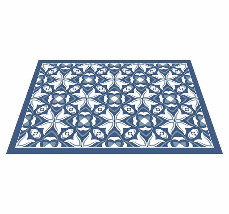 Textured placemats with detailed botanical design - TenStickers