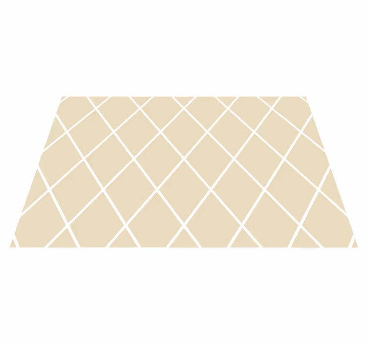 Textured placemats with geometric diagonal design - TenStickers