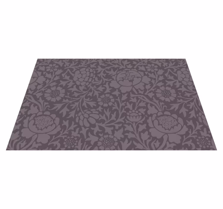 Textured placemats with botanical motif design - TenStickers