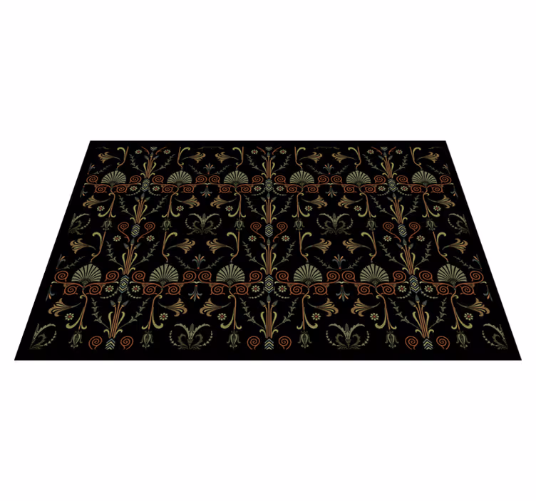 Textured placemats with floral texture design - TenStickers