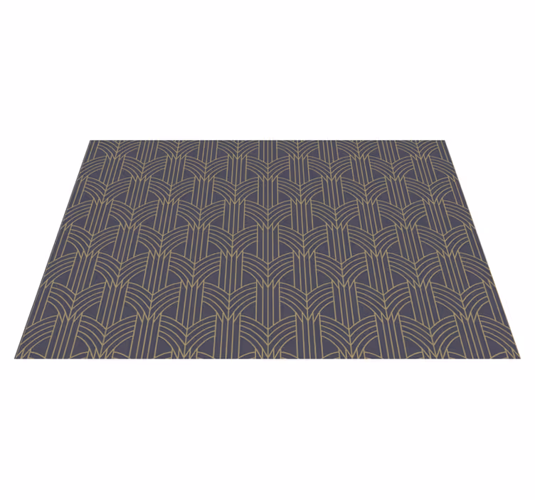 Textured placemats with chic geometric design - TenStickers