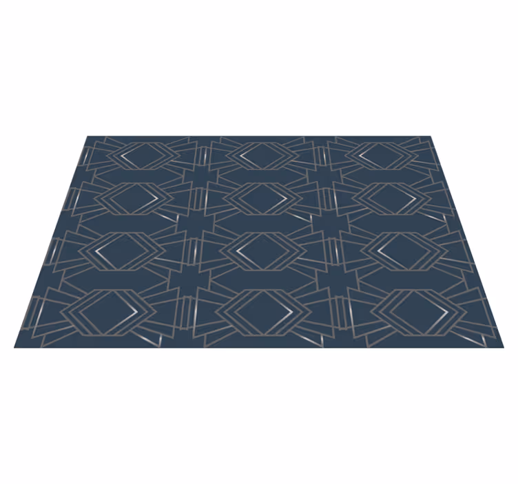 Modern placemats with stylish geometric design - TenStickers