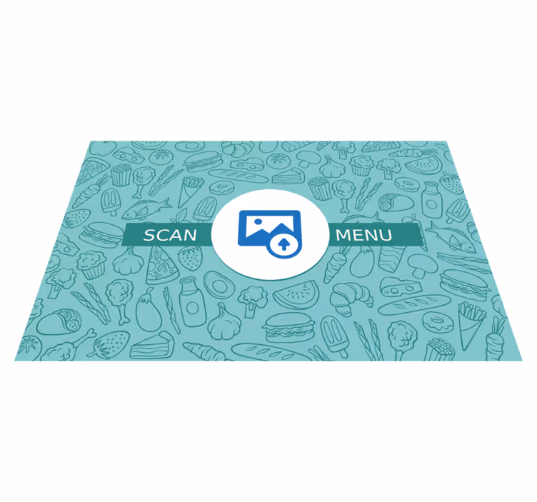 QR code menu:This QR code menu provides access to our full menu o - TenStickers