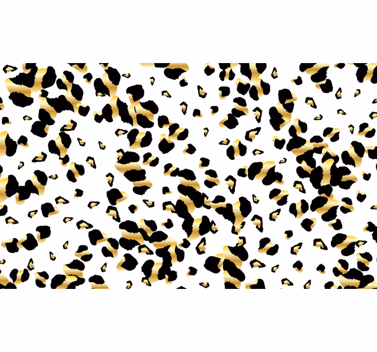 African wall mural leopard print design - TenStickers