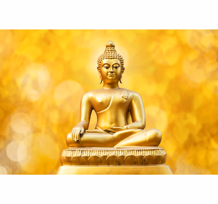 Wall mural buddha triptych buddha art - TenStickers