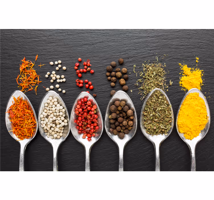 Wall mural kitchen nature's delight - TenStickers