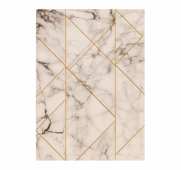 Wall mural kitchen grid elegant design - TenStickers